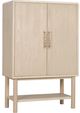 Modus Furniture Zinnia White Sand Bar Cabinet-0