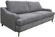 International Furniture Direct Alfa Iron Gray Sofa-0