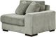 Signature Design by Ashley® Lindyn 3-Piece Fog Small Spaced Sectional-4