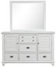 New Classic® Home Furnishings Jamestown 4-Piece White King Panel Bedroom Set-3