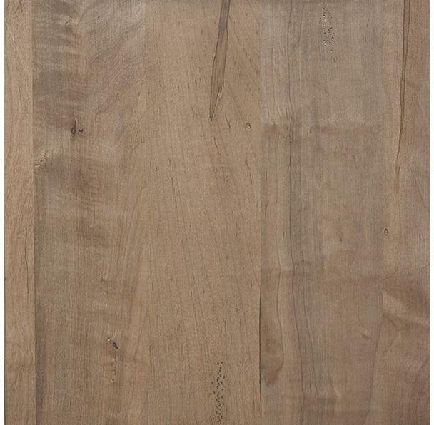LM Co Home by Vaughan-Bassett Scotsman Natural Maple Queen Post Arched Bed with Post Plank Footboard-3