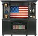 American Heartland Manufacturing Entertainment Center with Bun Foot Base-0