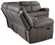 Powell® Galloway 3-Piece Stone Gray Curved Manual Reclining Sectional Sofa-5