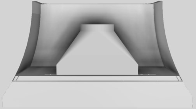 Vent-A-Hood® Designer Series 54" Stainless Steel Wall Mounted Range Hood-3
