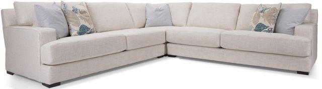 Decor-Rest® Furniture LTD 2702 3-Piece Beige Sectional Sofa