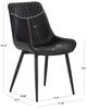 Linon August 2-Piece Black Dining Chair Set-2