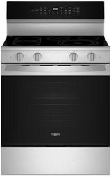 Whirlpool® 30" Fingerprint Resistant Stainless Steel Freestanding Electric Range