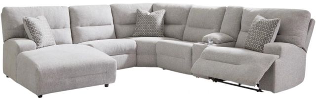 Signature Design by Ashley® Acklen Place 6-Piece Pewter Left-Arm Facing Power Reclining Sectional and Chaise-0