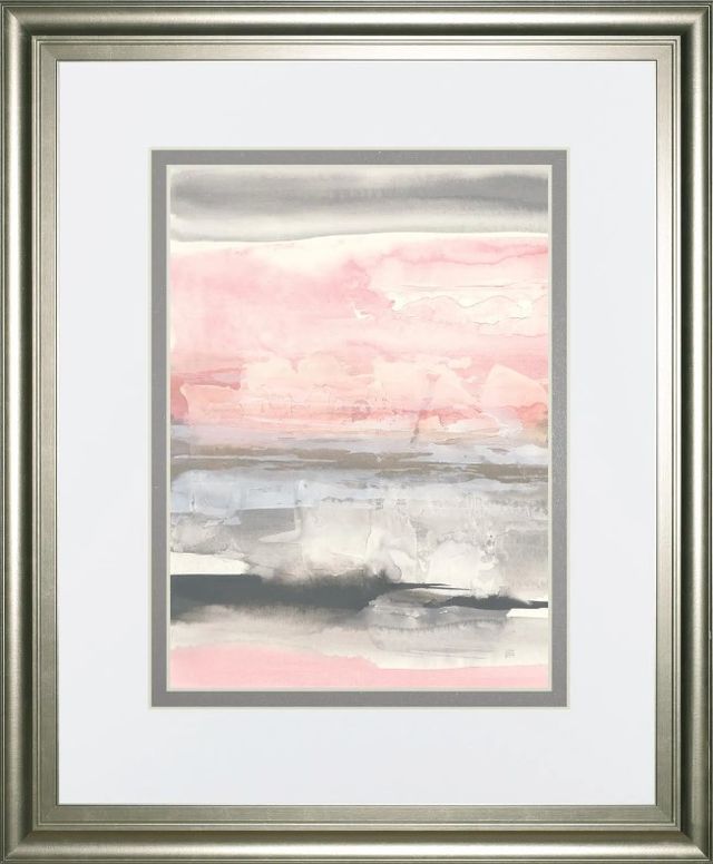 Classy Art Charcoal and Blush II by Chris Paschke Wall Art-0