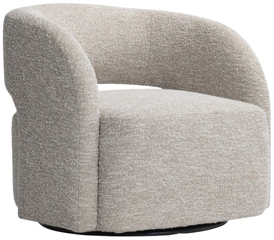 Bernhardt Chloe Bernhardt Living Brown Swivel Chair-0
