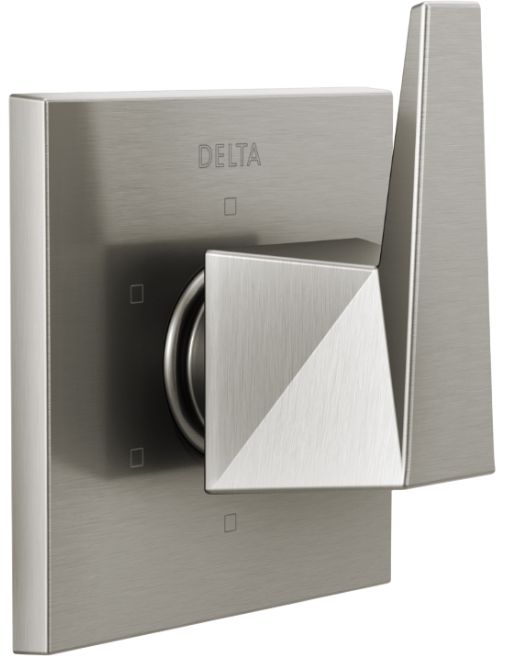 Delta Trillian® Lumicoat® Stainless 6-Setting Diverter Trim-0