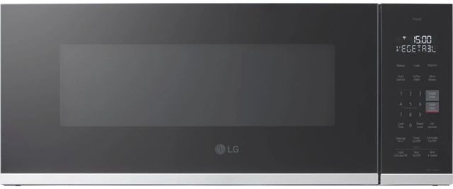 LG 30" 2.1 Cu. Ft. PrintProof™ Stainless Steel Over the Range Microwave-0