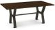 Amisco Customizable Parade 42" Walnut Veneer Short Bar Table-0