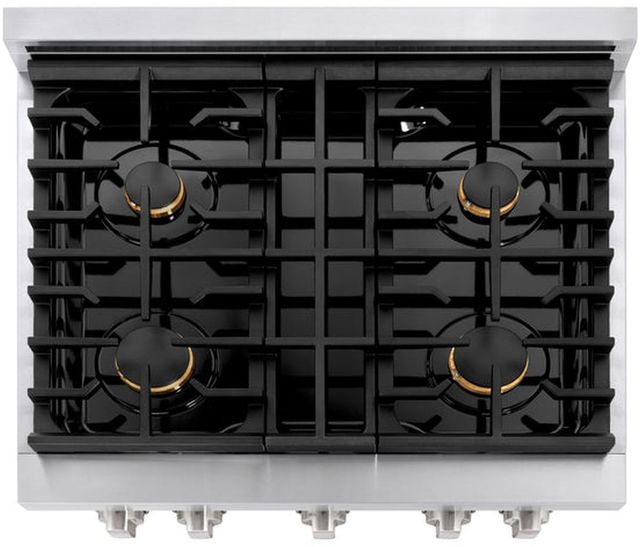ZLINE Set of 4 Brass Range Burners-0