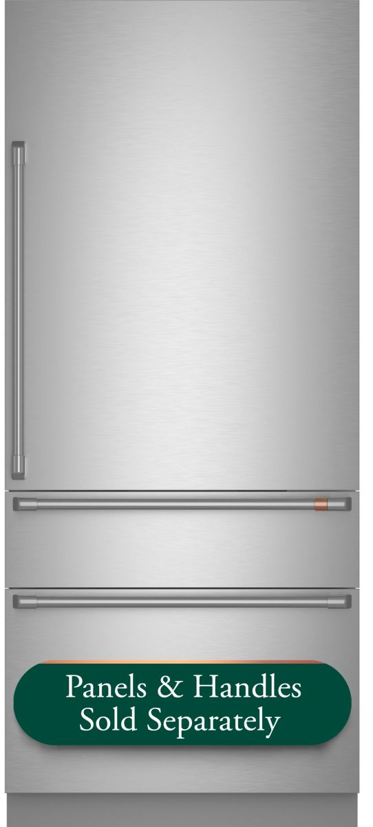 Café™ 36" 20.1 Cu. Ft. Panel Ready Built-In Bottom Freezer Refrigerator with Right Swing Door