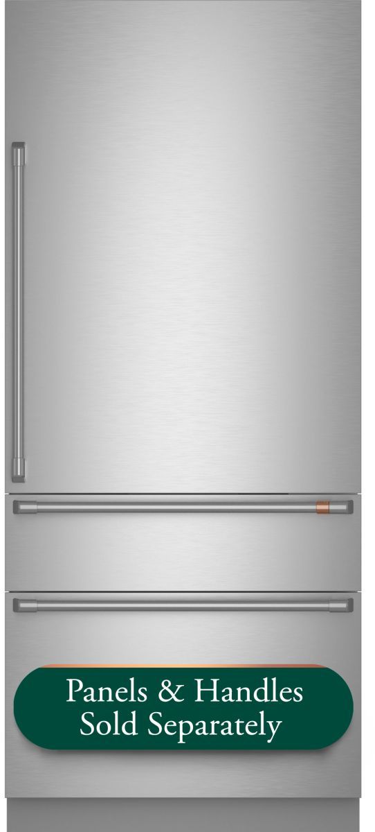Café™ 36" 20.1 Cu. Ft. Panel Ready Built-In Bottom Freezer Refrigerator with Right Swing Door-0