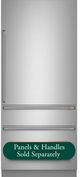 Café™ 36" 20.1 Cu. Ft. Panel Ready Built-In Bottom Freezer Refrigerator with Right Swing Door-0