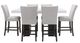 Steve Silver Co. Artemis 7-Piece Black/Gray/White Counter Height Dining Set-0