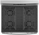 GE® 30" Stainless Steel Freestanding Natural Gas Range-2