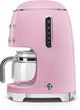 Smeg 50's Style Pink Countertop Coffee Maker-1