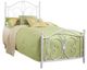 HH2 Home Ruby White Metal Bed-0