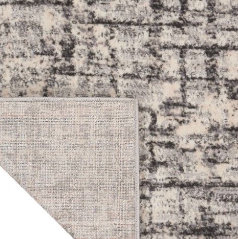 Nourison Home™ CK950 Rush Gray White 5'x7' Area Rug-2