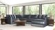 Jackson Furniture Remington 5-Piece Slate U-Shape Sectional and Chaise-2
