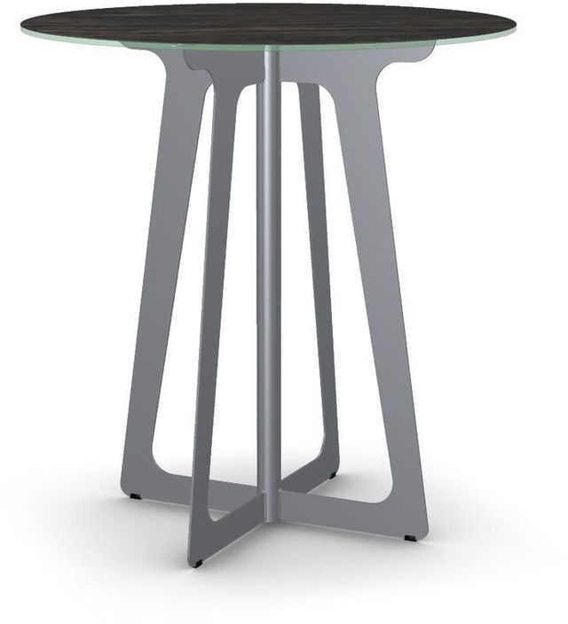 Amisco Genesis Italian Porcelain Round Bar Table-0