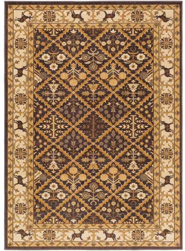 Surya Willow Lodge Dark Brown 8'x10' Area Rug-0