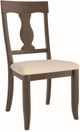Canadel® Canadel Cognac Washed Upholstered Side Chair-0