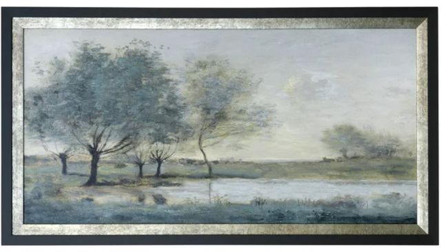 Stylecraft Black/Gray/Green Wall Art-0