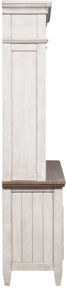 Liberty Furniture Heartland Antique White Credenza and Hutch-3