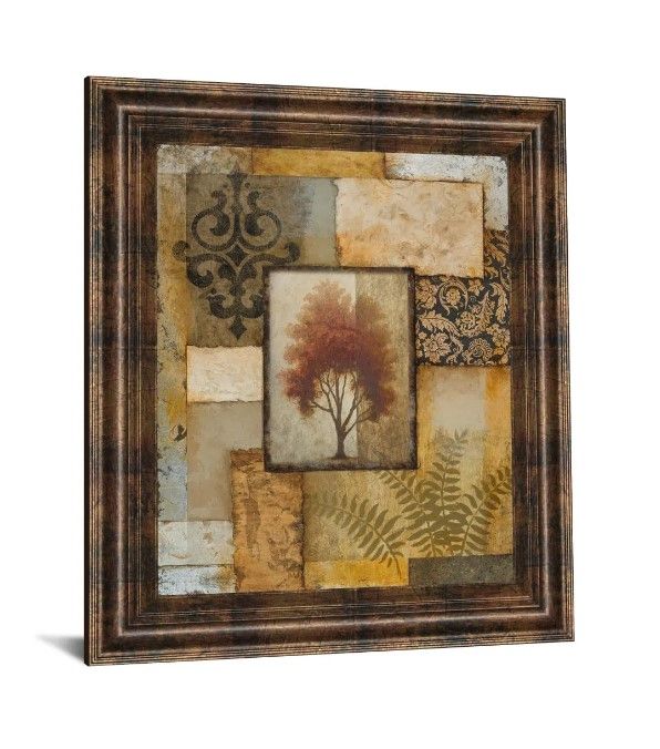 Classy Art Red Tree Patch Wall Art-1