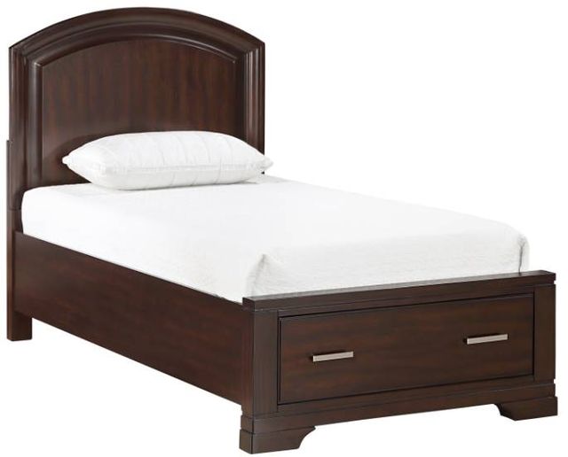 Homelegance® 4-Piece Brown Twin Bedroom Set-1