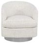 Fairfield® Customizable Tipsy Nickel Base Lounge Chair-1