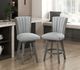 Homelegance® Corvallis Gray/Wire Brushed Gray Swivel Pub Height Chair-1