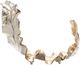 Crestview Collection Willow Silver Gold Sculptural Leaf II-0