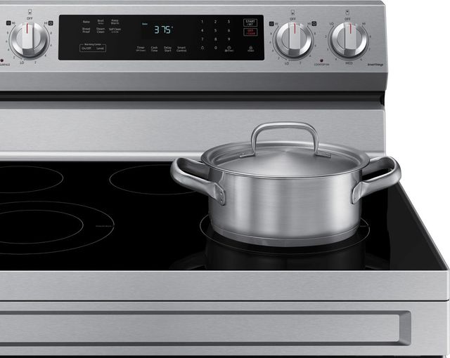Samsung 30" Stainless Steel Smart Freestanding Electric Range-9