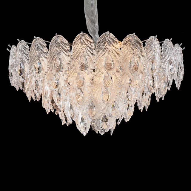 Michael Amini® Orlisse Chrome/Clear 18-Light Chandelier-4