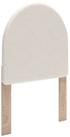 Signature Design by Ashley® Arloster Tan/White Upholstered Twin Panel Headboard
