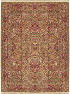 Karastan® Original Empress Kirman Brown 8' Round Rug