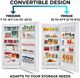Kenmore 21 Cu. Ft. White Convertible Upright Freezer with Quick Freeze-4