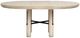 Magnussen Home® Sunset Cove Sanibel Brown Extendable Round Dining Table-4