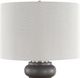 Uttermost® Macon Matte Black Table Lamp-5