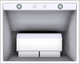 Vent-A-Hood® 30" White Wall Mounted Range Hood-3
