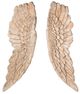 A & B Home 2-Piece Beige Angel Wings Wall Art Set-0
