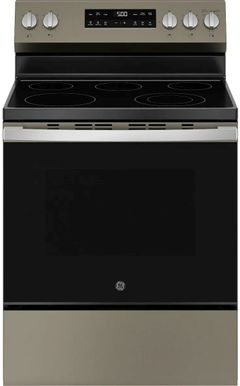 GE® 500 Series 30" Slate Freestanding Electric Range