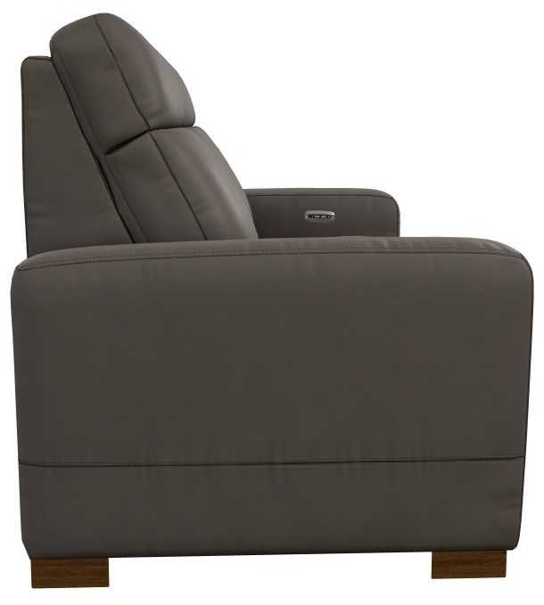 La-Z-Boy® Acadia Shitake Leather Power Reclining Loveseat with Headrest-3