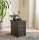 Liberty Furniture Mill Creek Peppercorn Chairside Table-1