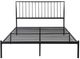 Homelegance® Augusta Black Queen Platform Bed-4